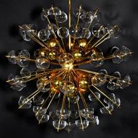 Monumental Italian Sputnik Chandelier - Sold for $5,625 on 10-10-2020 (Lot 97).jpg